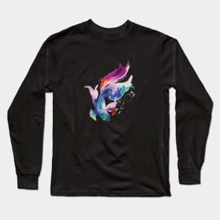 beautiful colour betta fish Long Sleeve T-Shirt